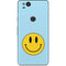 Blue Happy Face Google Pixel 2 Skin